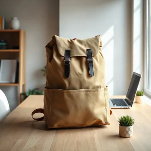 Tas di meja kerja
