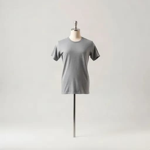 Baju dipakai manekin, warna cerah