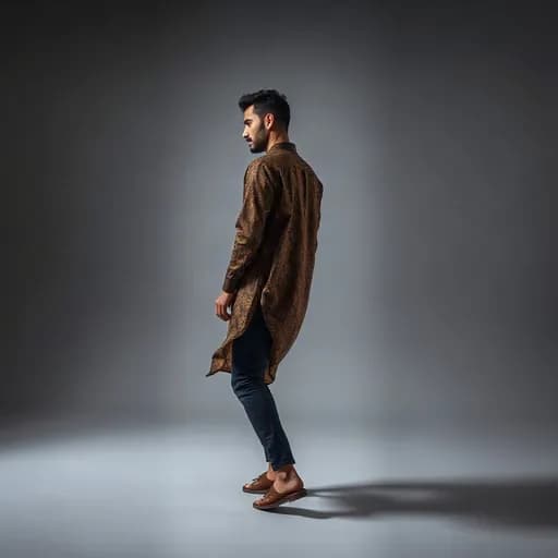 Baju dipakai model