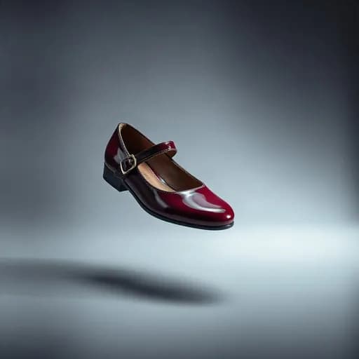 Sepatu melayang dengan warna cerah